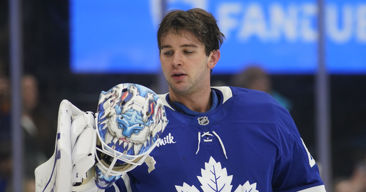 Leafs' Joseph Woll Shares Honest Reaction to NHL Facemash Including Connor Bedard