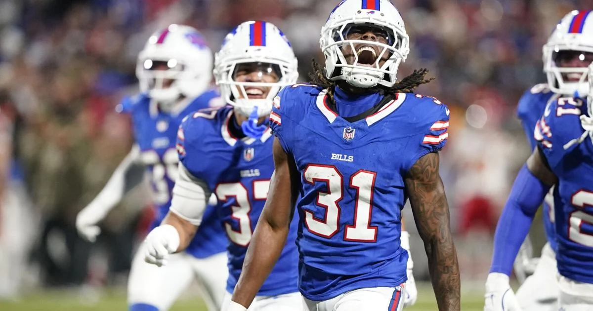 Bills' Maxwell Hairston's first INT began with Joey Bosa