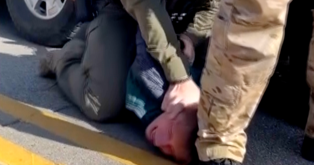 Video Shows Immigration Agent Punching Restrained Man After Car Collision Turns Into Confrontation