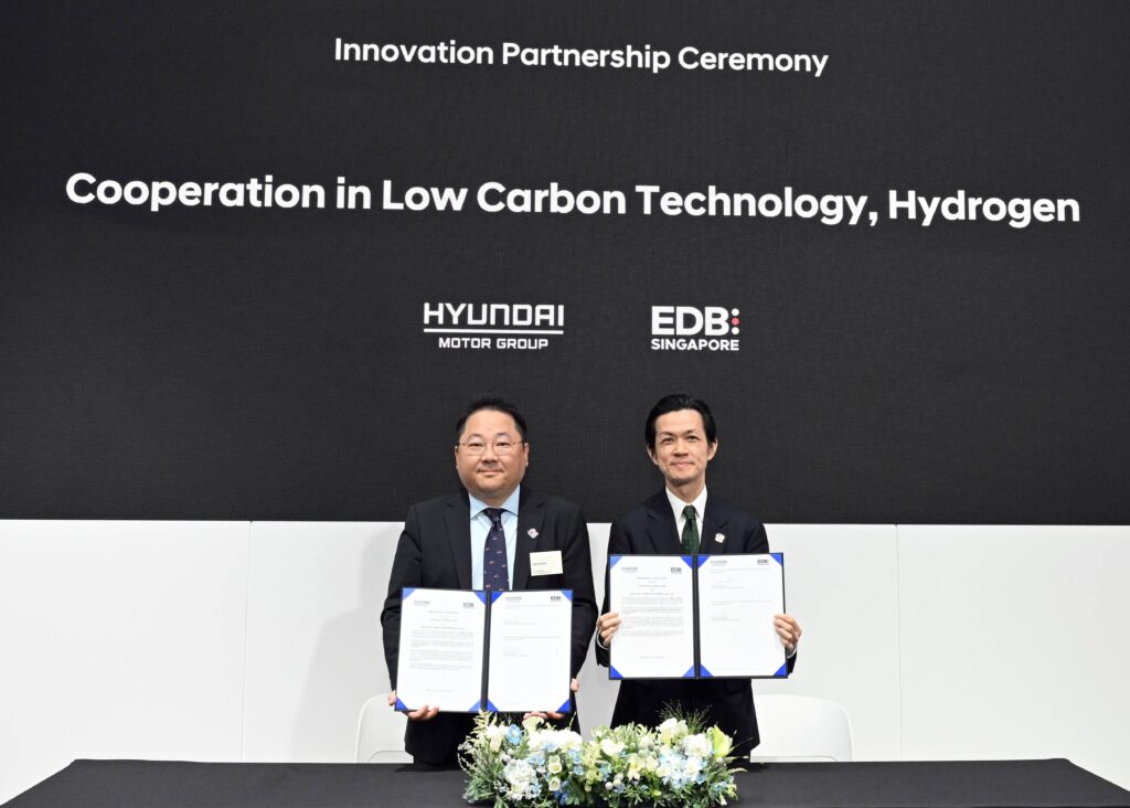 Hyundai Motor and Singapore’s EDB partner to develop low-carbon and hydrogen solutions