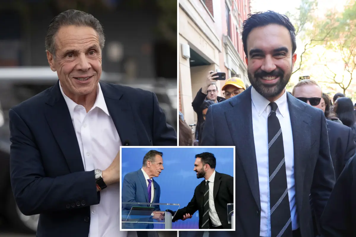 Andrew Cuomo narrows gap against Zohran Mamdani in NYC mayoral race as Dem socialist’s lead cut in half: new poll