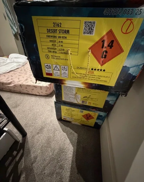 'Frightening' haul of illegal fireworks worth thousands seized in east London raid ahead of Bonfire night