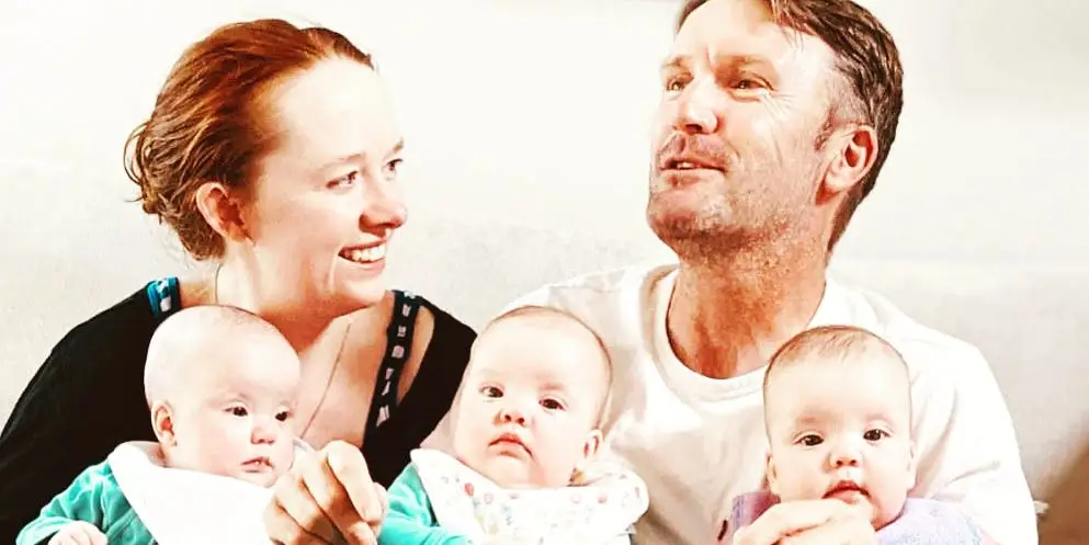 We Had Triplets When My Husband and I Were in Our 40s