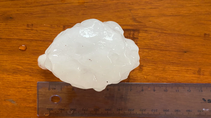 What caused the 'unusual' giant hail that smashed south-east Queensland