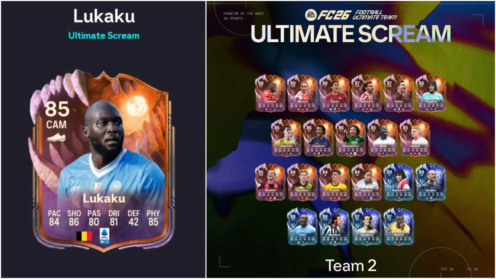 EA FC 26 Romelu Lukaku Ultimate Scream SBC: All tasks and cheapest solutions