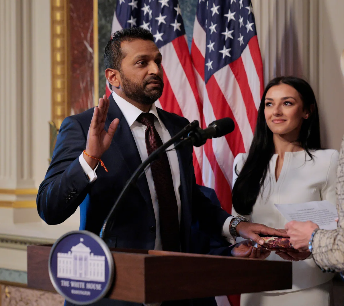 Kash Patel lashes out at reports he used a government jet to watch his girlfriend sing: ‘She is a rock-solid conservative’