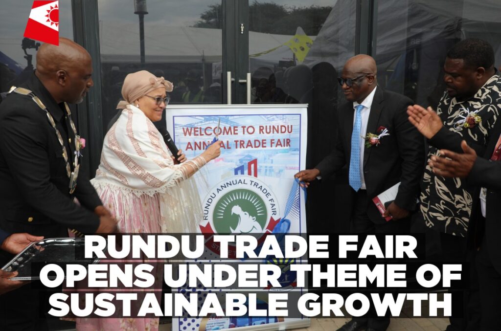Witbooi opens eighth Rundu Annual Trade Fair