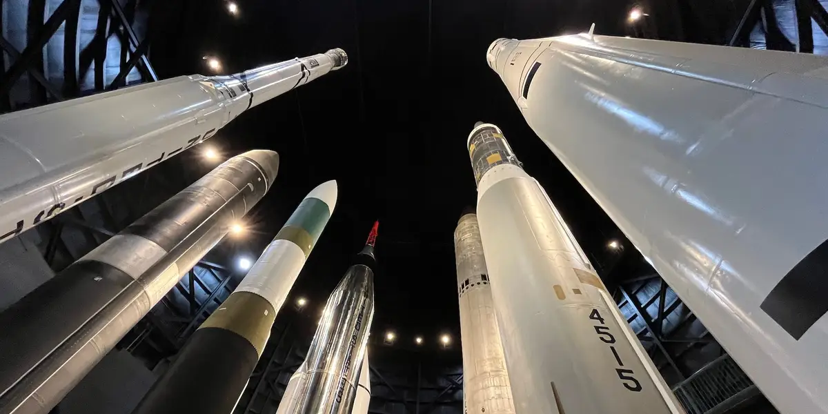 Inside Missile Alert Facility Simulator Used for ICBM Launch Training