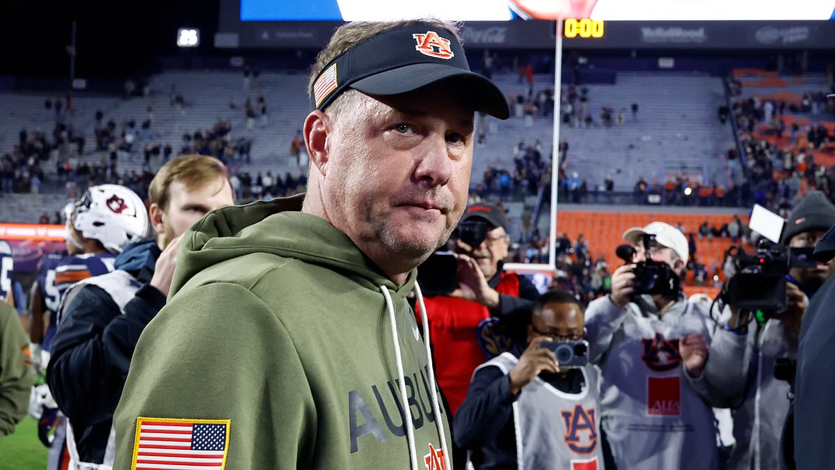 Auburn 'fires head coach Hugh Freeze' after miserable season went from bad to worse against Kentucky