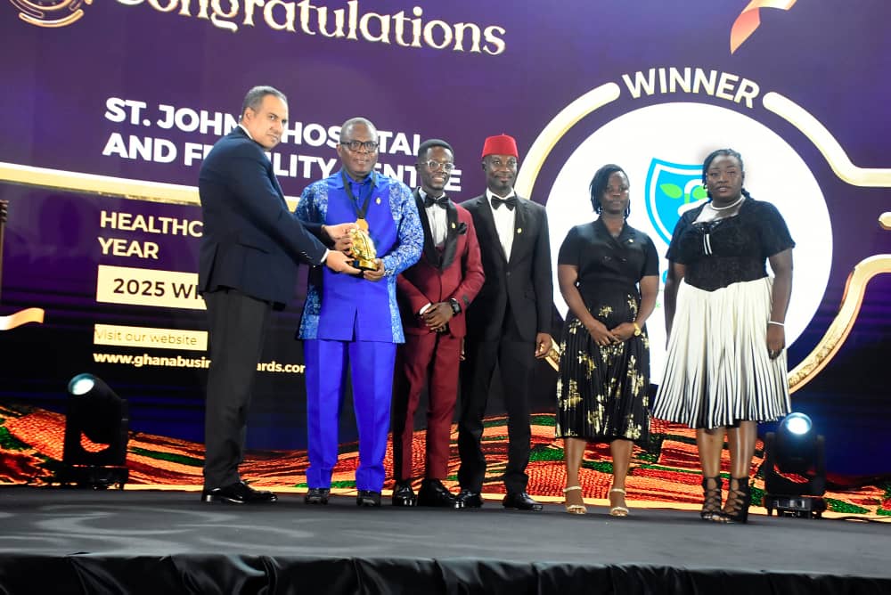 St. John’s Hospital and Fertility Centre named ‘Healthcare Provider of the Year’ at 2025 Ghana Business Awards
