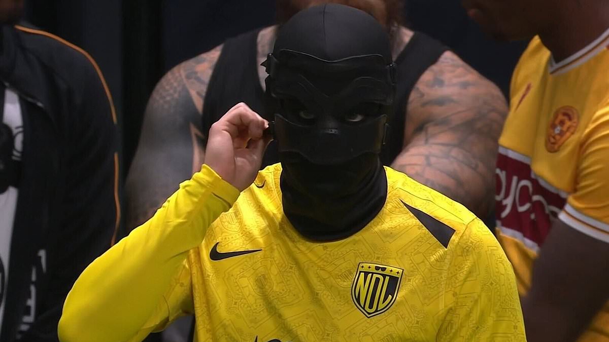 Fans are convinced they have worked out who the 'masked Premier League star' taking part in Baller League is