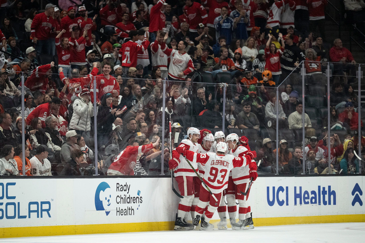 Where to watch the Red Wings vs. Sharks NHL livestream today for free