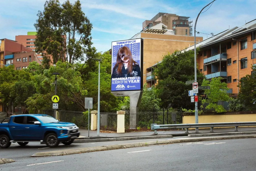 Spotify Launches Global OOH Campaign for 2025 ARIA Awards