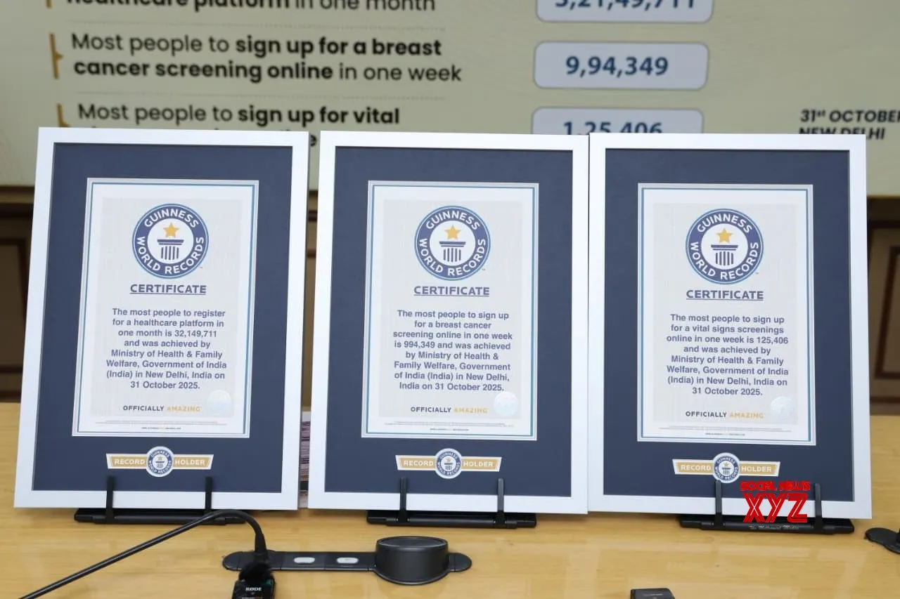 India achieves three Guinness World Records titles under nationwide ‘Swasth Nari Sashakt Parivar Abhiyaan’: J. P. Nadda