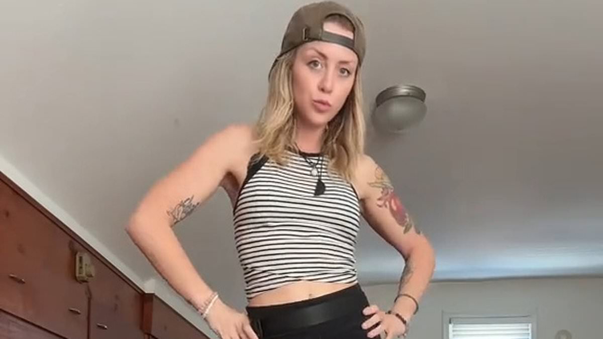 Watch 'naked nanny' accused of murdering hero grandpa with screwdriver as she frolics with 2-year-old in new videos... and her dark spiral is revealed