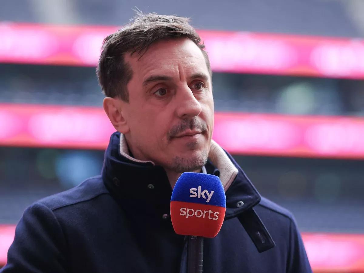 Gary Neville names the only team that can stop Arsenal from winning the Premier League