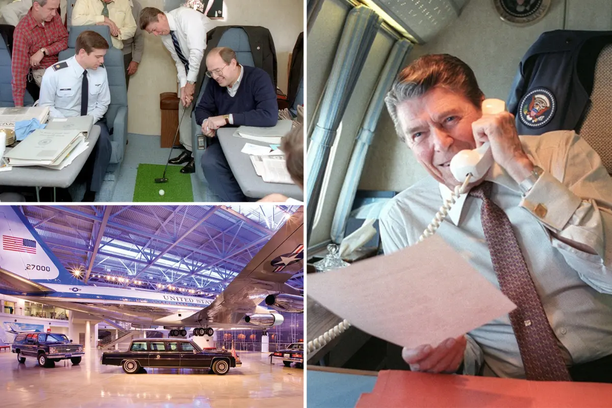 A look at Reagan's jet, the last Boeing 707 to serve as Air Force One