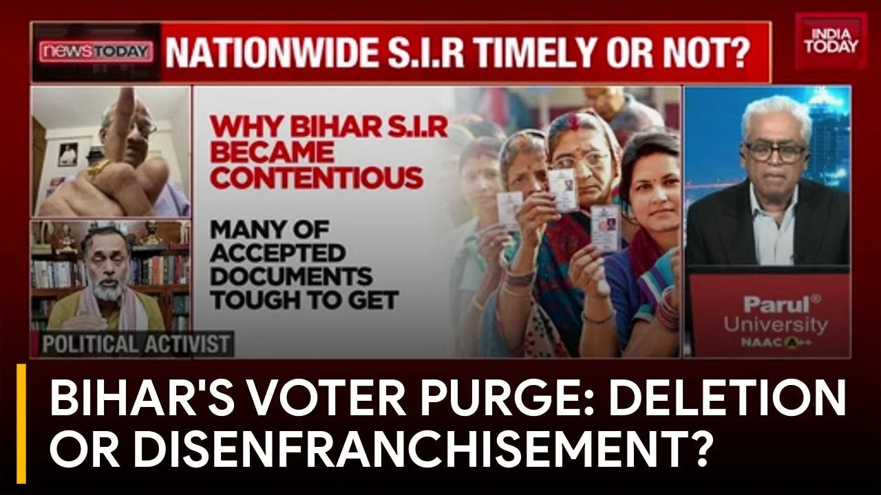 Voter Deletion War: Ex-CECs, Activist Clash Over Bihar's 47 Lakh Missing Voters