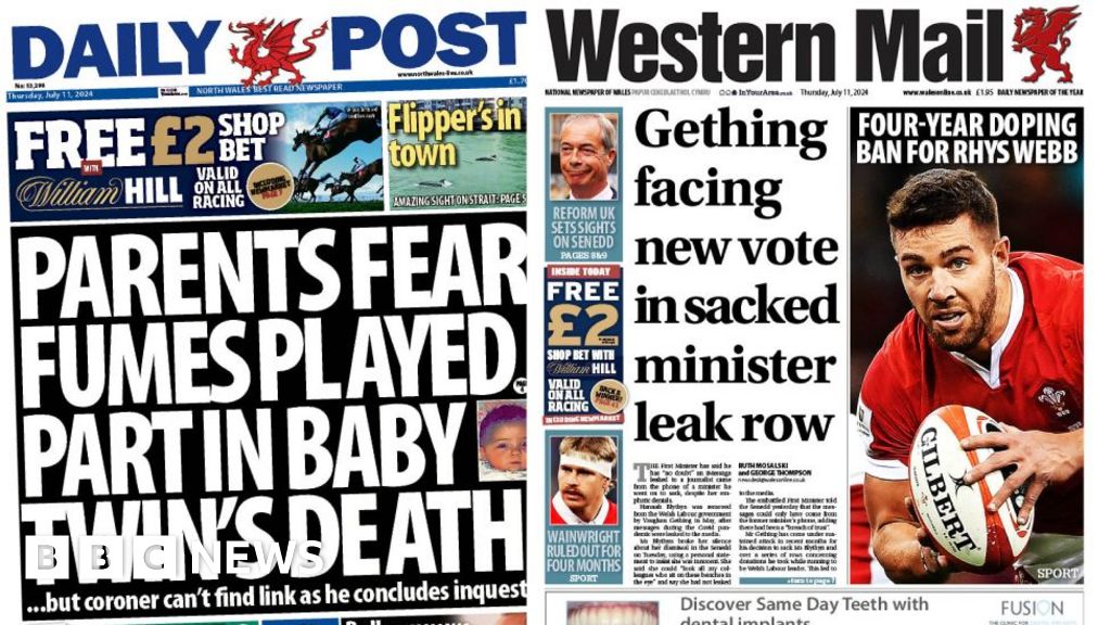 Wales' papers: Migrant attacked woman under bridge, Boy found hiding in lorry