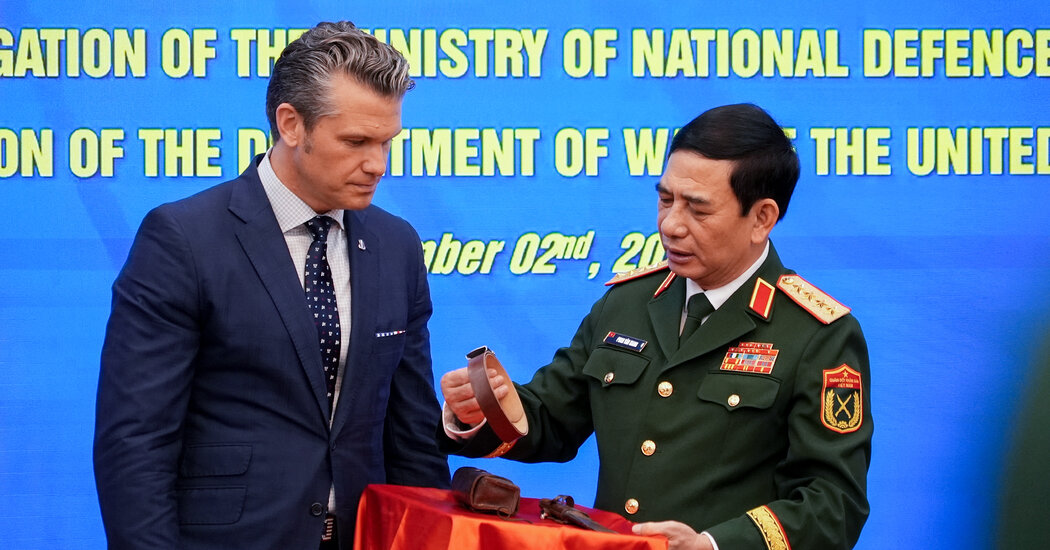Hegseth Vows Stronger Ties With a Vietnam Skeptical of U.S. Commitment