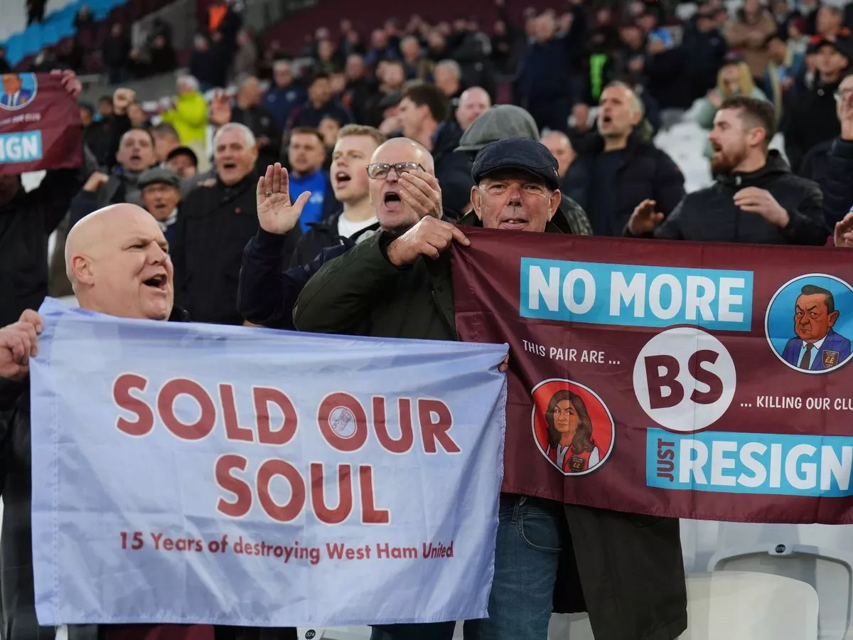 West Ham fans stage protest against owners despite ending eight-month winless home run