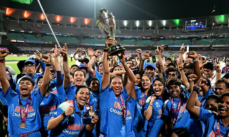 India announces $5.75 million reward for women cricket World Cup winners