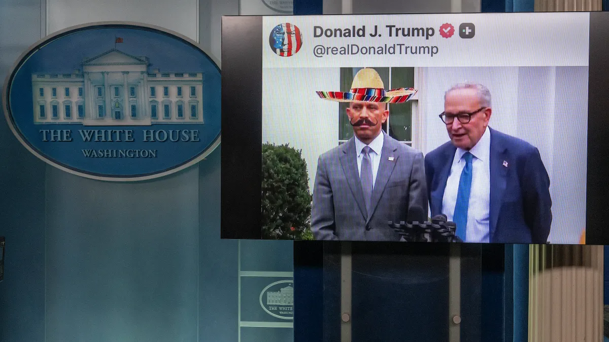 White House launches spoof MySpace mocking Democrats over shutdown