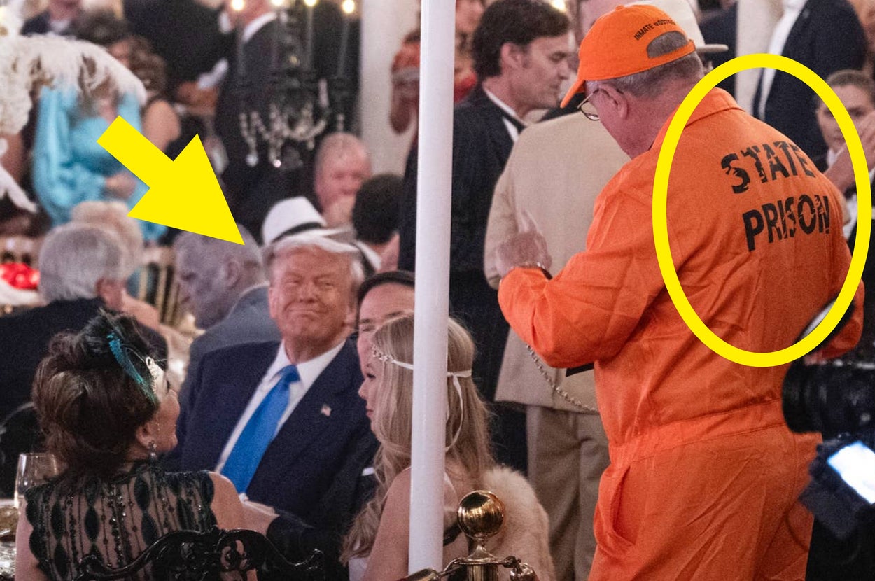 These "Infuriating" Photos Of Trump's "Great Gatsby"-Themed Halloween Party Are Going Viral