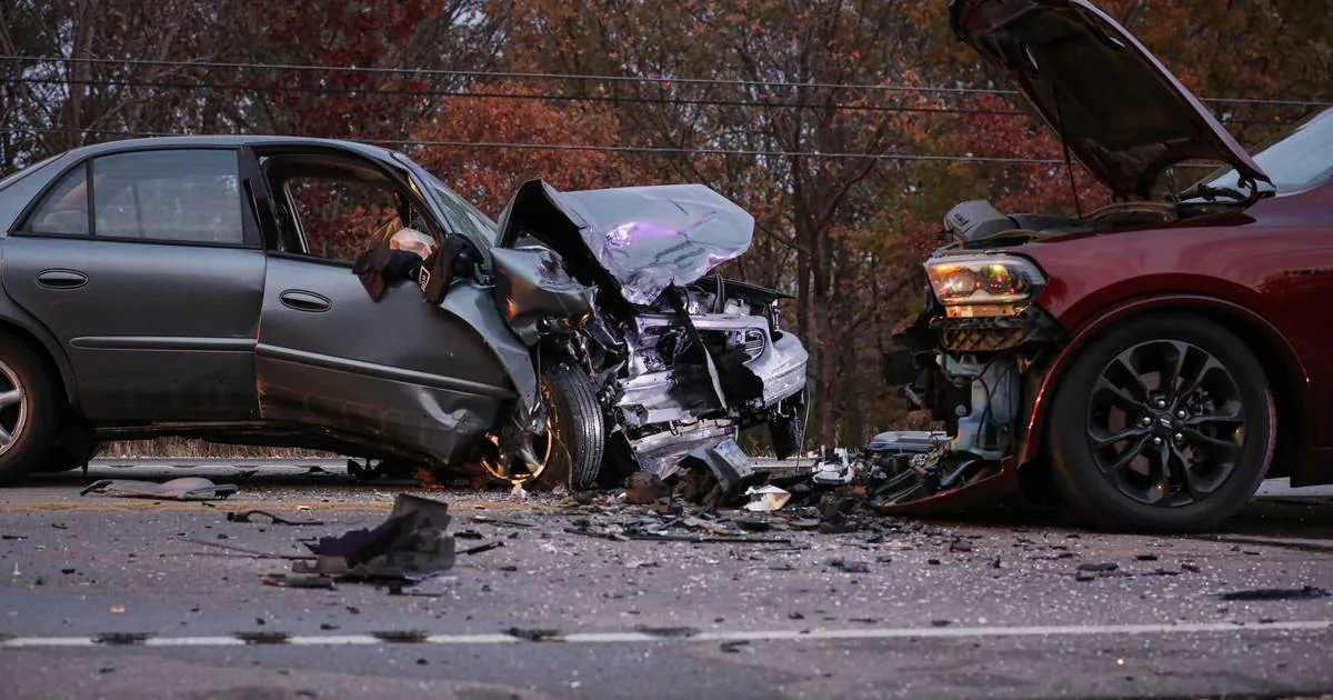 Child ejected from car seat in crash near Harvard Sunday; 4 others injured