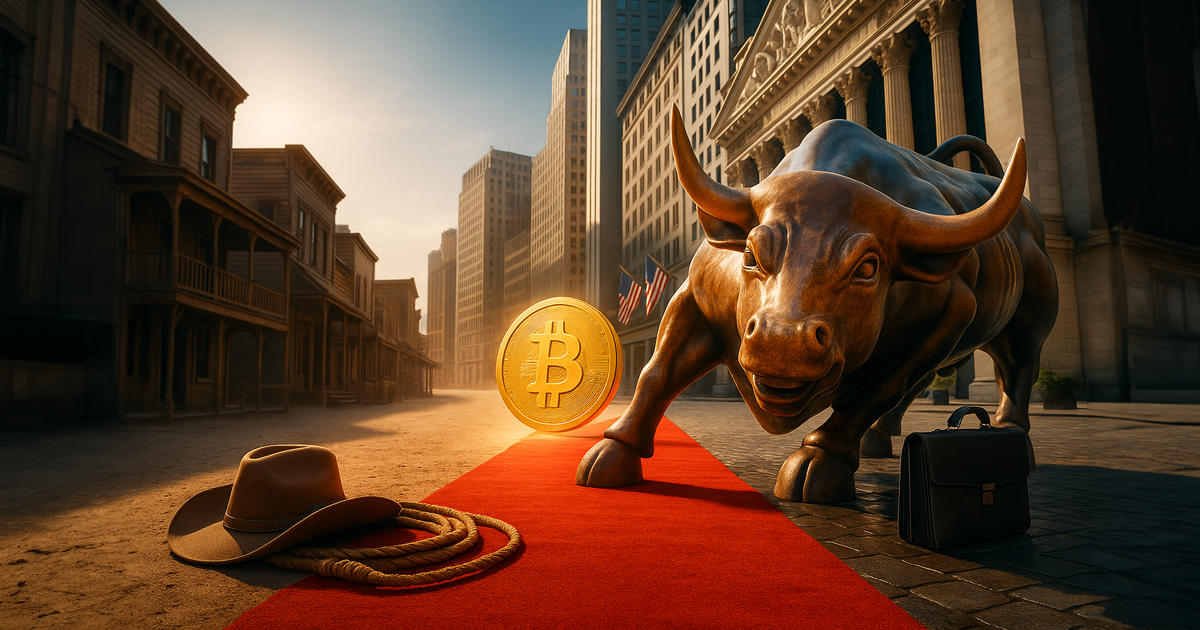From Wild West to Wall Street: Crypto is boring now because ‘we won’