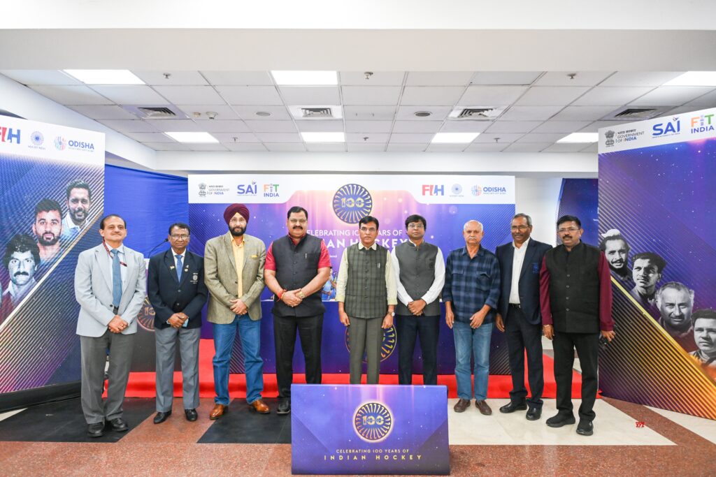 New Delhi: Hockey Officials Address Press Conference #Gallery