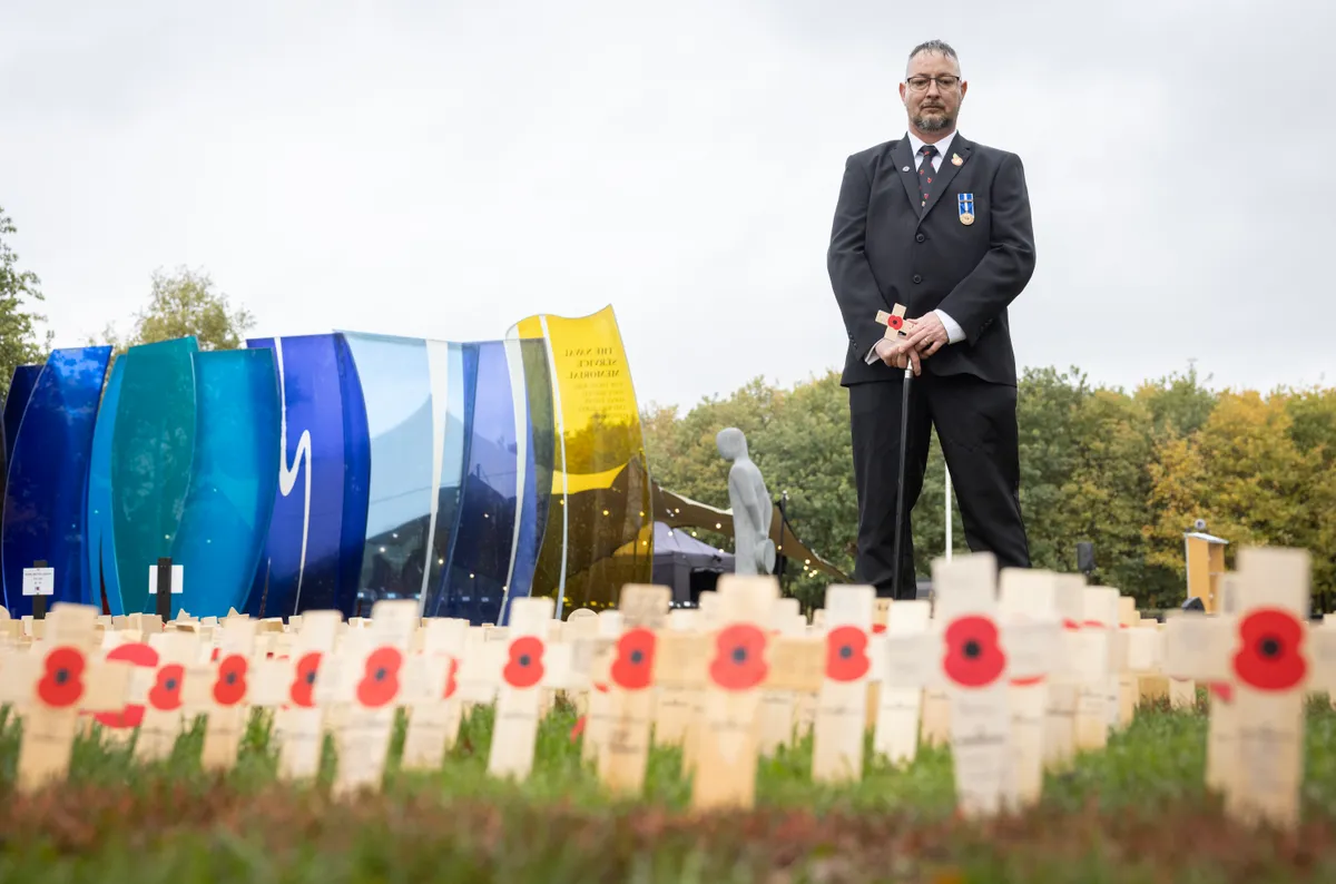 Royal British Legion Field of Remembrance opens at National Memorial Arboretum