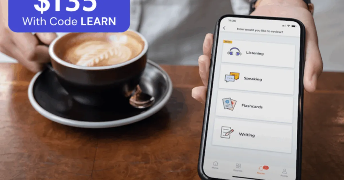 The full Babbel language library is available now at an exclusive price