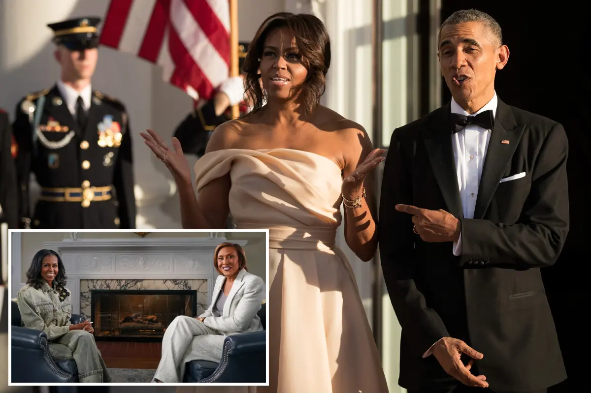 Michelle Obama moans she endured 'white hot glare' as first lady