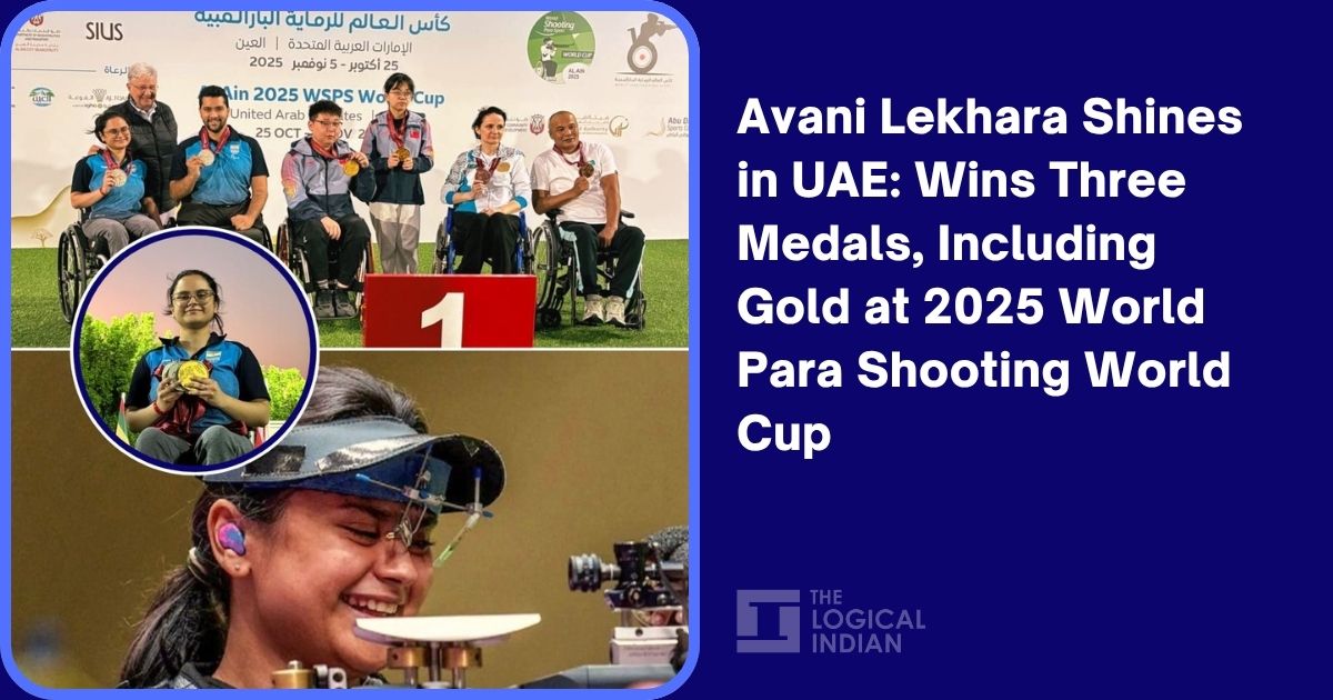 Avani Lekhara Shines in UAE: Wins Three Medals, Including Gold at 2025 World Para Shooting World Cup