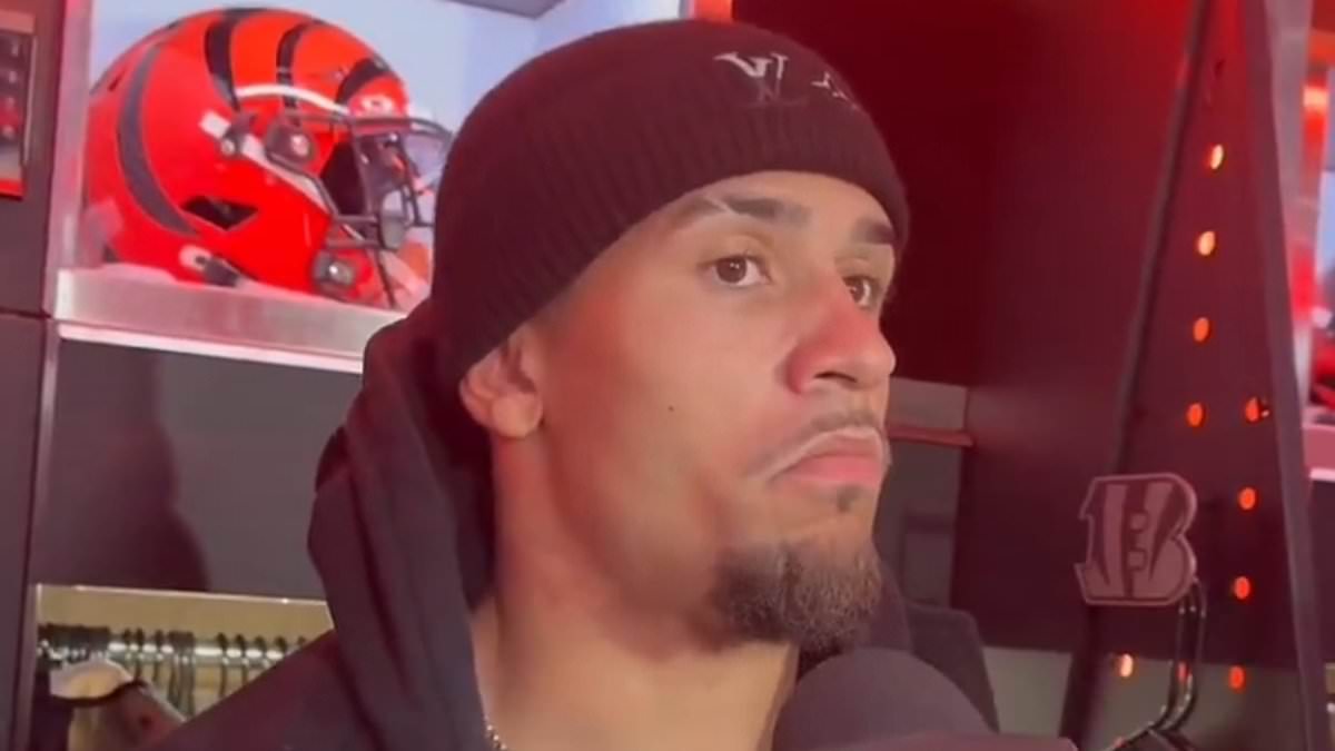Bengals duo turn on their own teammates with angry responses in wake of crazy loss to the Bears