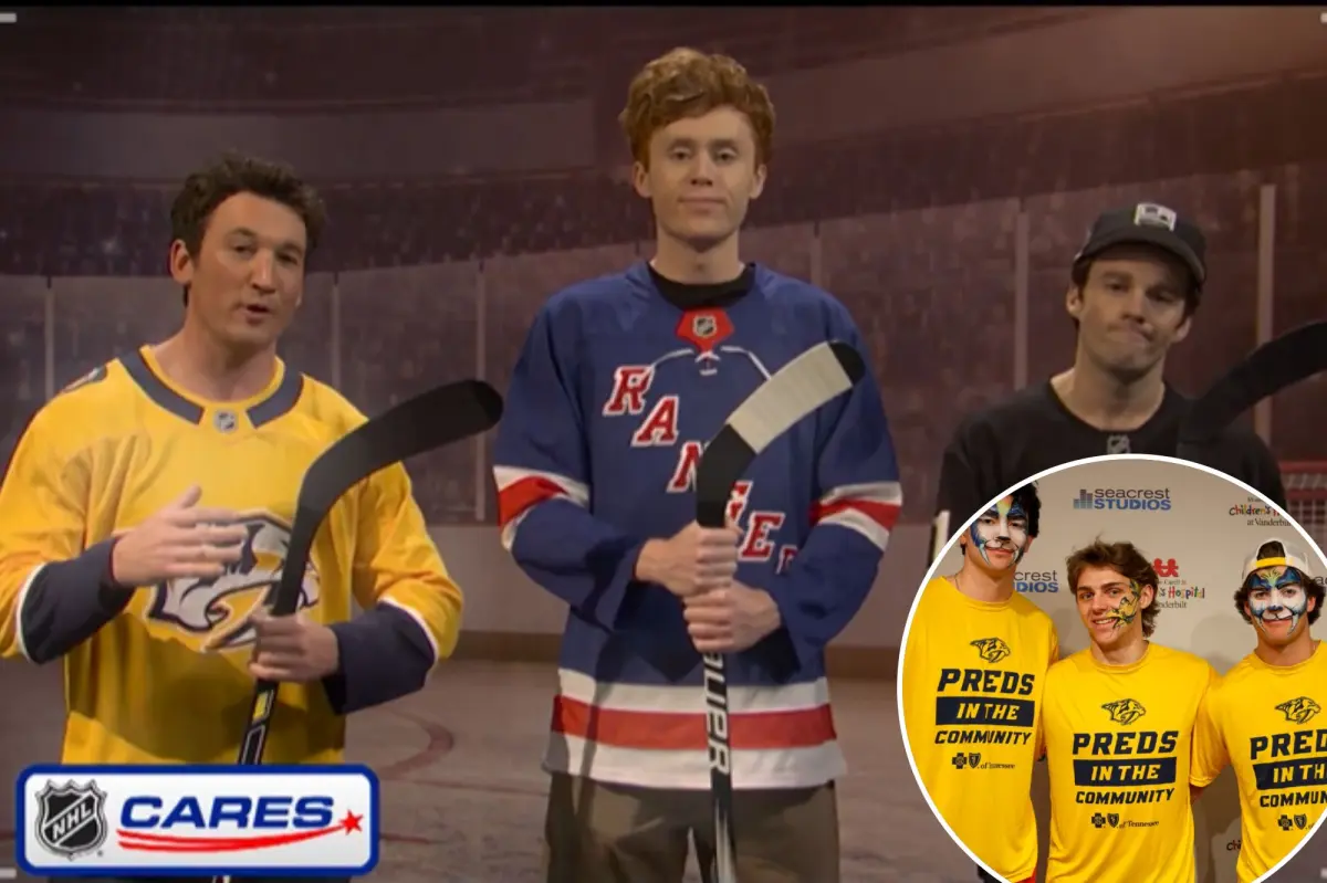 NHL's Predators mocked on 'SNL'