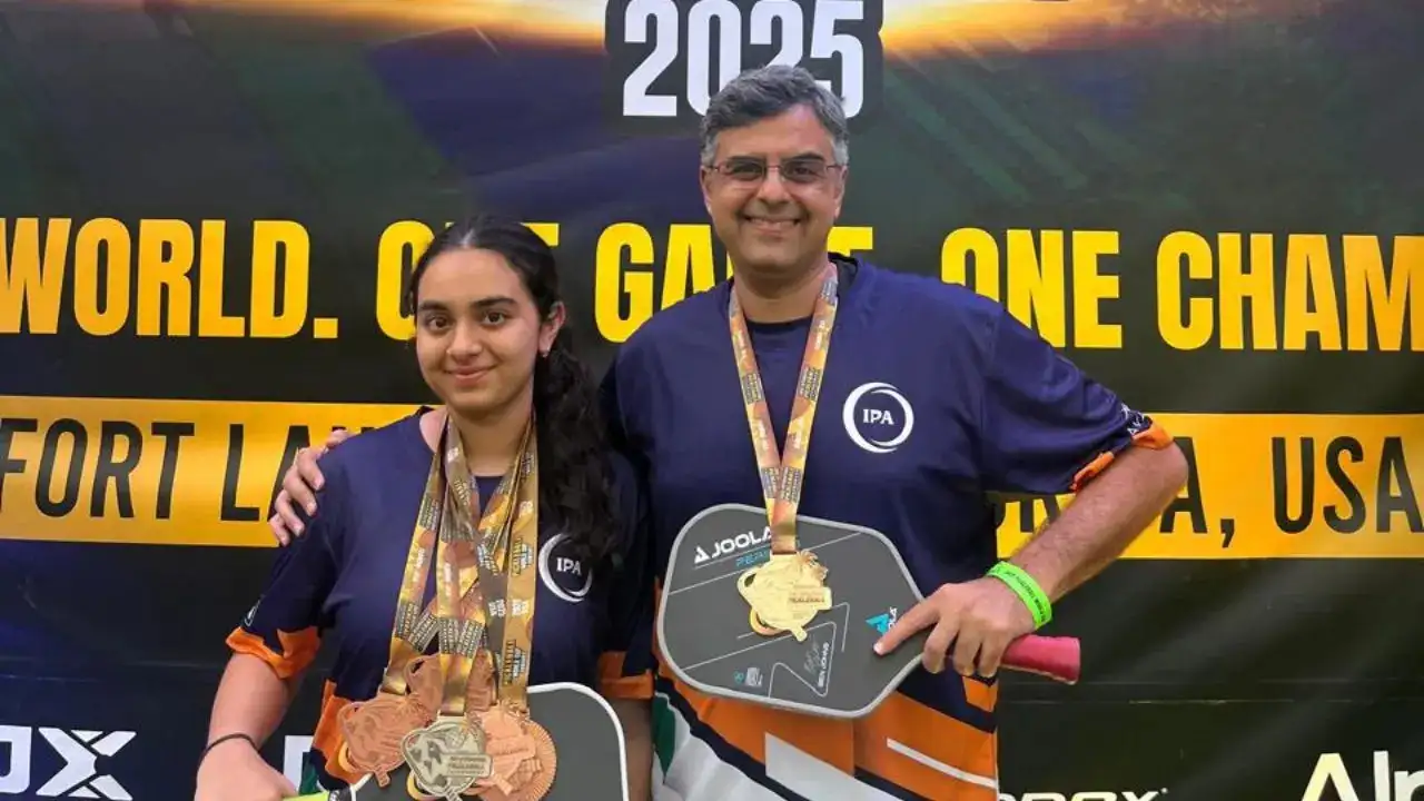 Bound by Blood, Driven by Pickleball: Father-Daughter Duo Illuminate World Cup