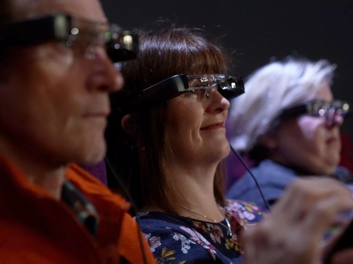 The 'game changer' glasses transforming viewers' experience at a Welsh cinema