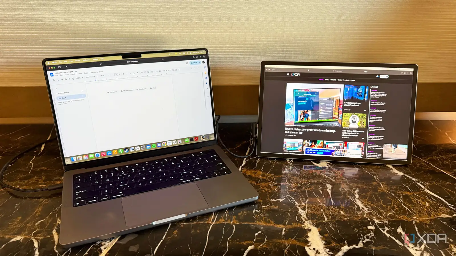 A portable monitor was the ultimate upgrade for my home office and home lab