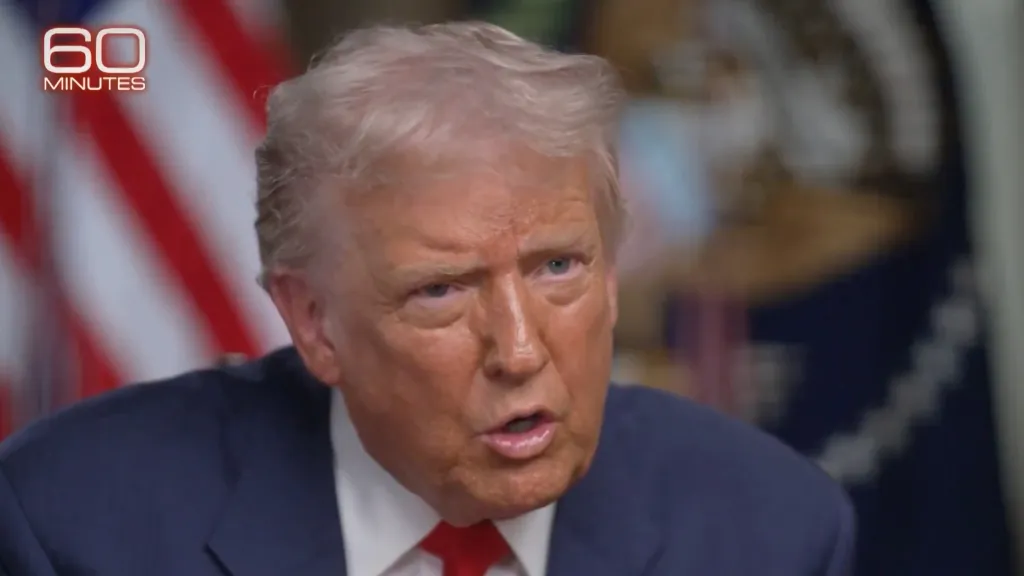 Trump offers no ideas to end government shutdown on 60 Minutes