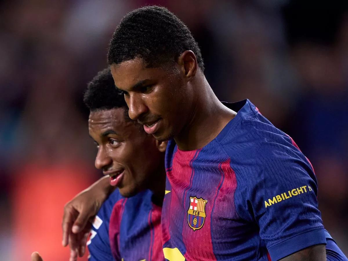 Spanish media react as Marcus Rashford 'not happy' after Barcelona beat Elche