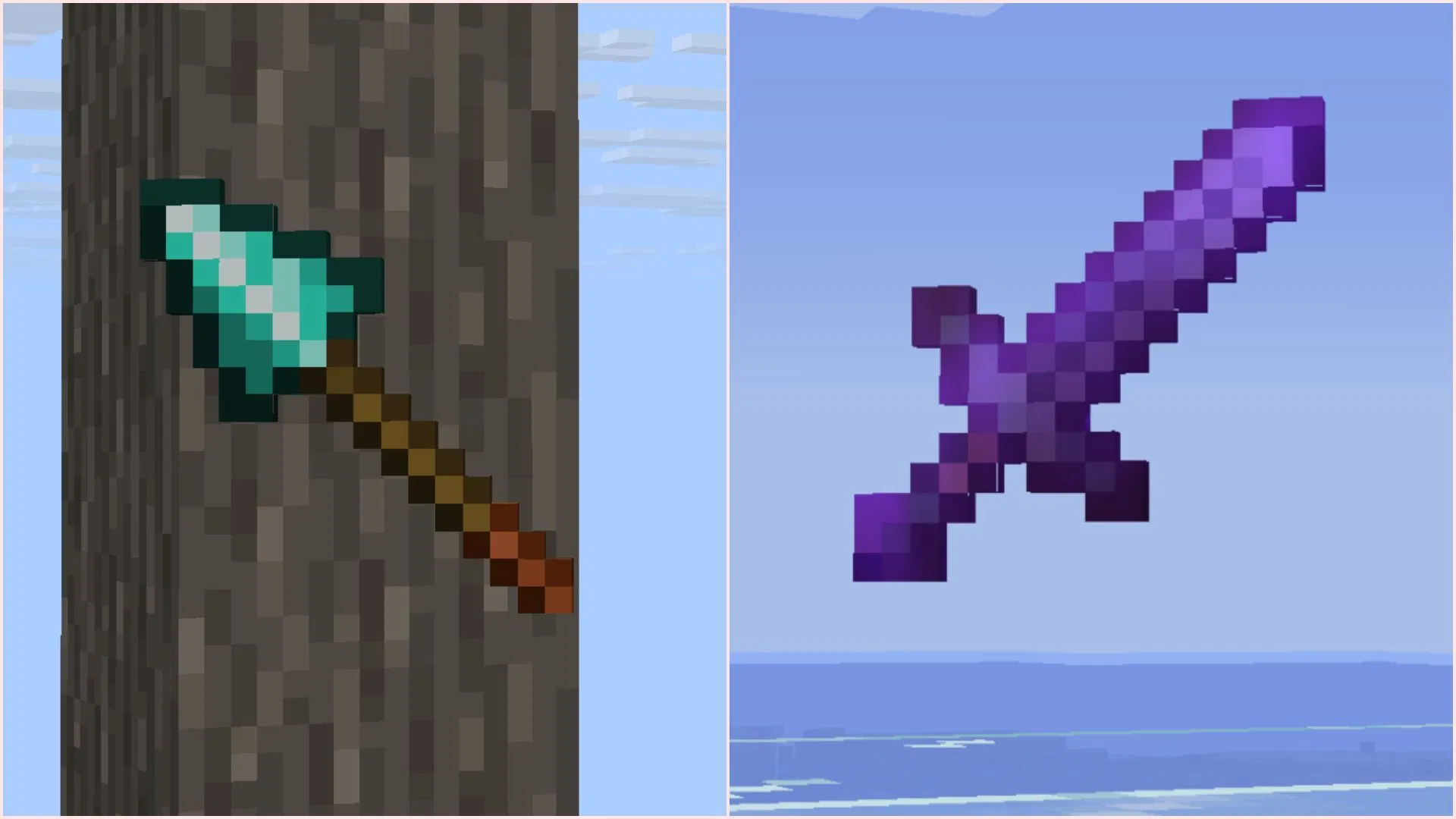 Is spear better than sword in Minecraft?