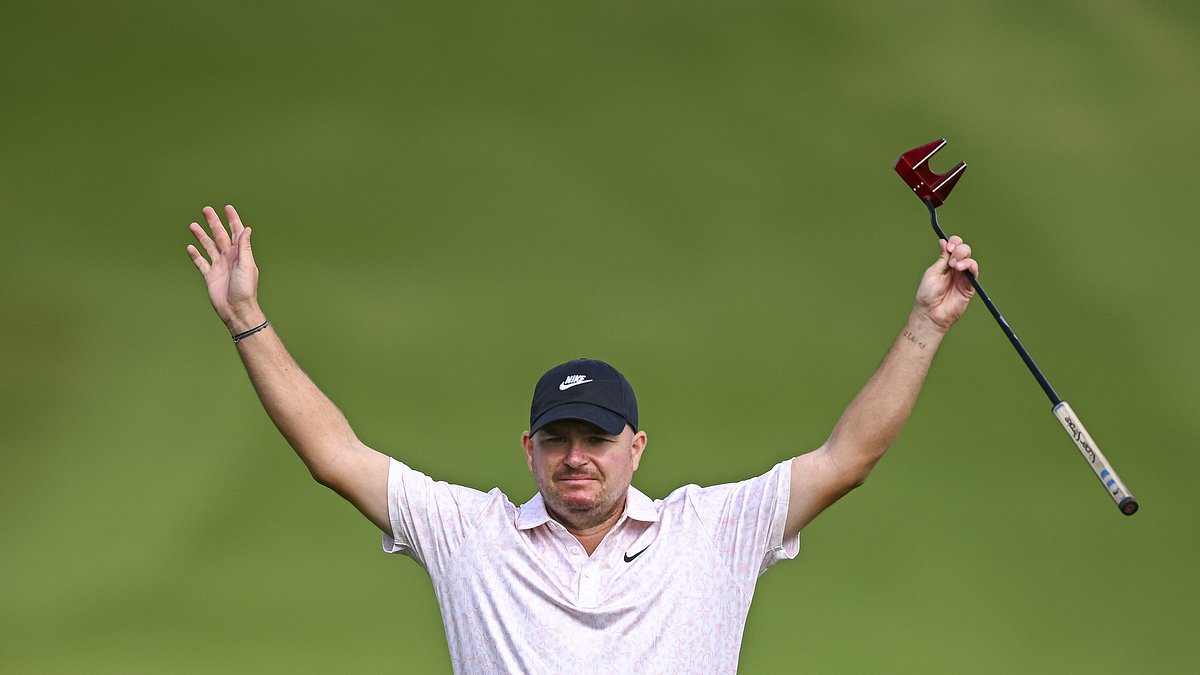 Emotional James Morrison holds back the tears as 40-year-old golfer secures fairytale DP World Tour return having threatened to give up golf entirely after struggling to cope with the sport