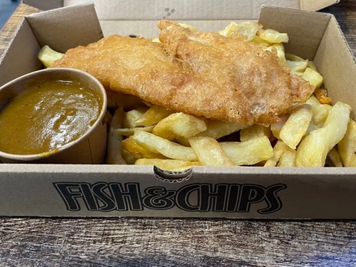 'Fish and chips, sand and sea. Life doesn’t really get much better than this'