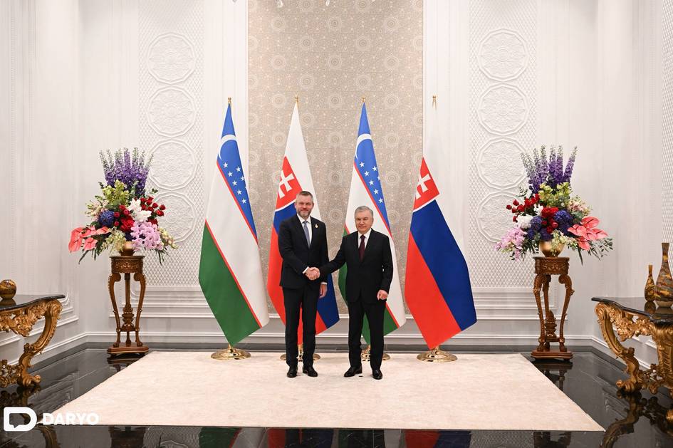 Uzbekistan and Slovakia Presidents discuss ways to strengthen strategic partnership in Samarkand - Daryo.uz