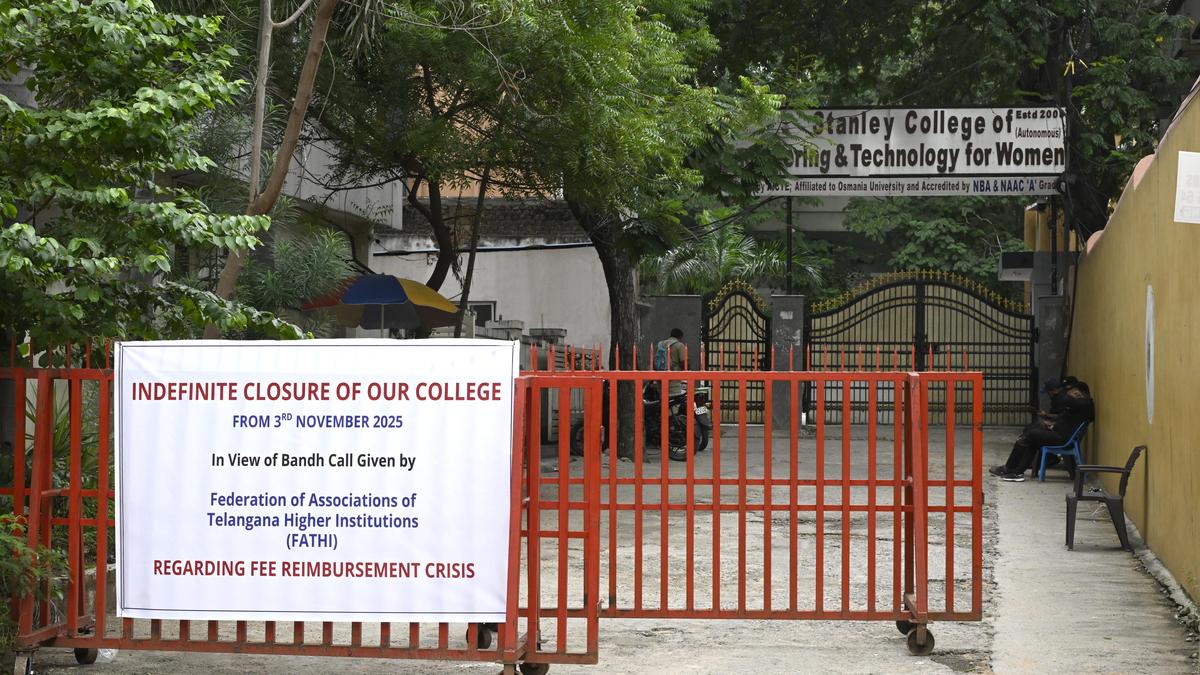 Colleges shut in Telangana over RTF dues, FATHI draws up protest plans