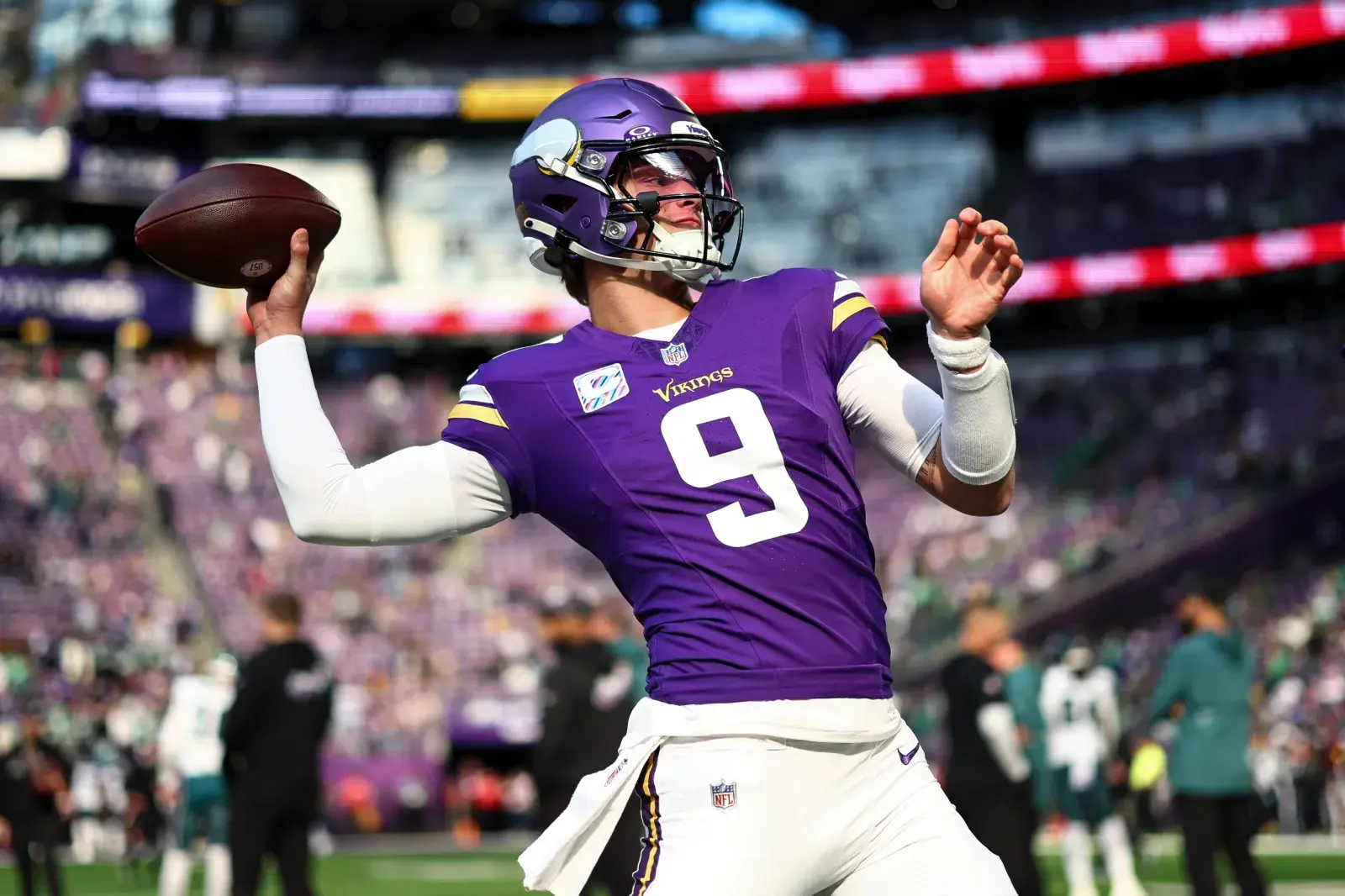 Vikings Reportedly Let Sam Darnold Walk Over Relationship With J.J. McCarthy
