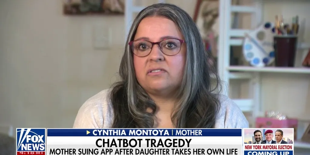 Mother sues AI chatbot company after daughter takes her own life