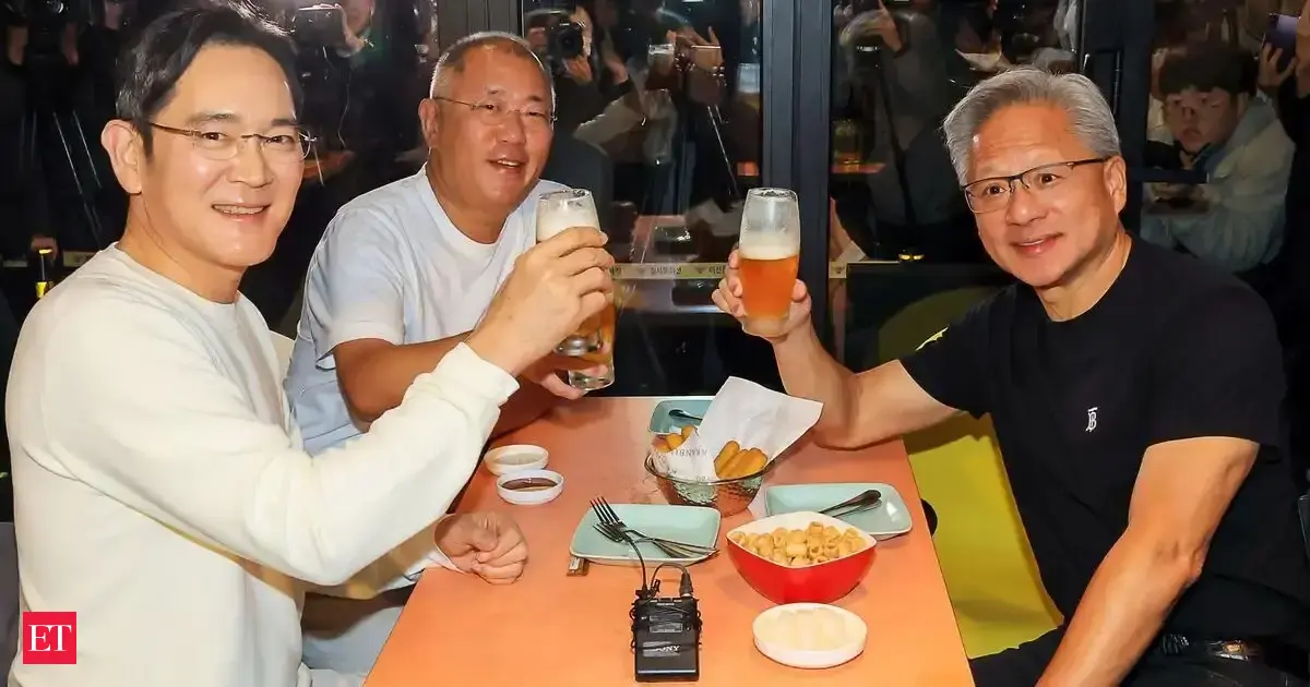 Jensen Huang's chicken &amp; chips: The hot new favourite of Korean investors